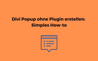 Divi Popup ohne Plugin erstellen: Simples How-to