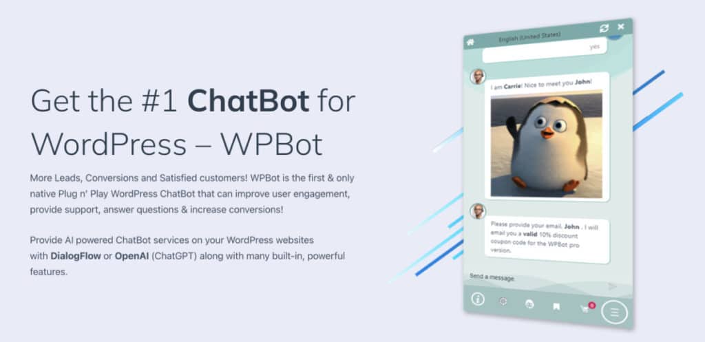 AI WordPress Chatbot