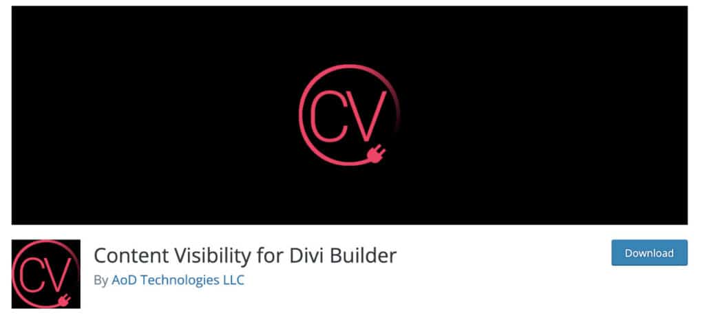 Content Visibility for Divi Builder