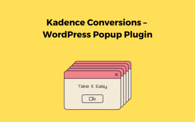 Kadence Conversions – WordPress Popup Plugin 2023